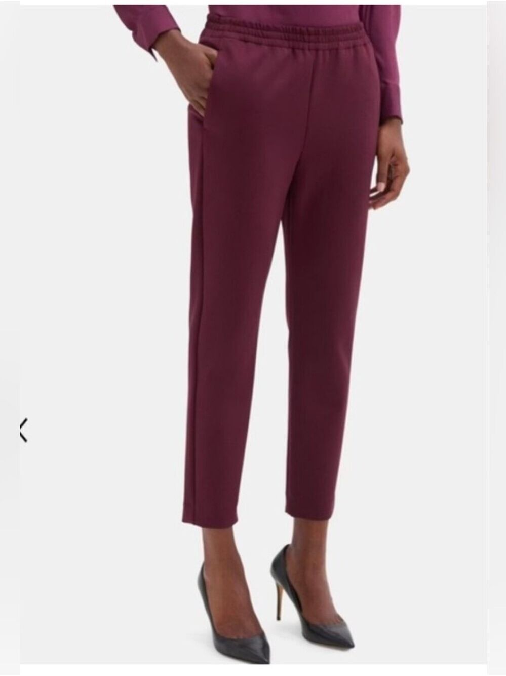 Theory Thorene Adm Crepe Pants Size Medium